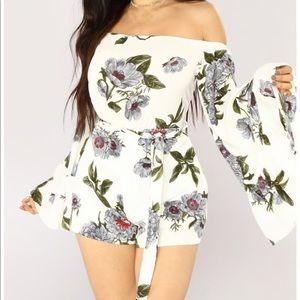 Floral romper